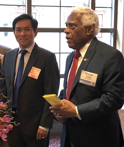 Executive Director - George Saxton and The Vietnamese Consul